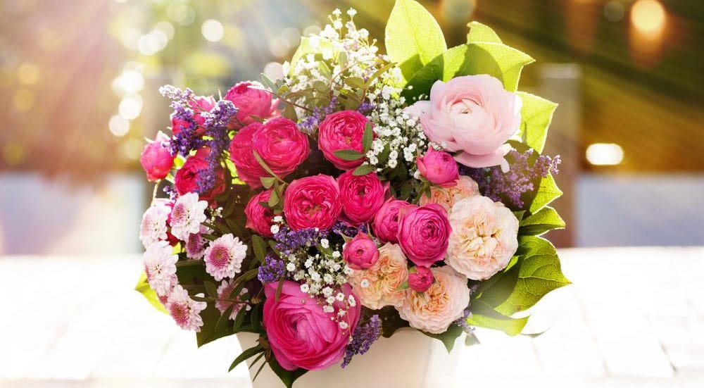 Bouquet de fleurs fraîches